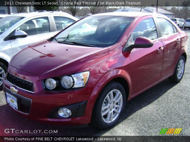 2013 Chevrolet Sonic LT Sedan in Crystal Red Tintcoat