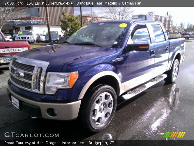 2009 Ford F150 Lariat SuperCrew 4x4 in Dark Blue Pearl Metallic