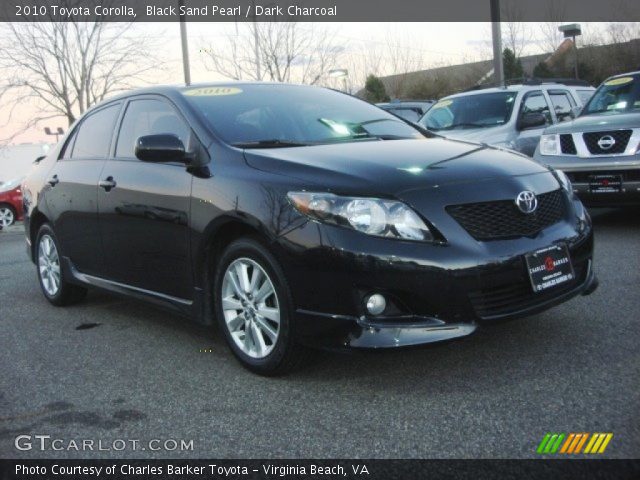 2010 Toyota Corolla  in Black Sand Pearl