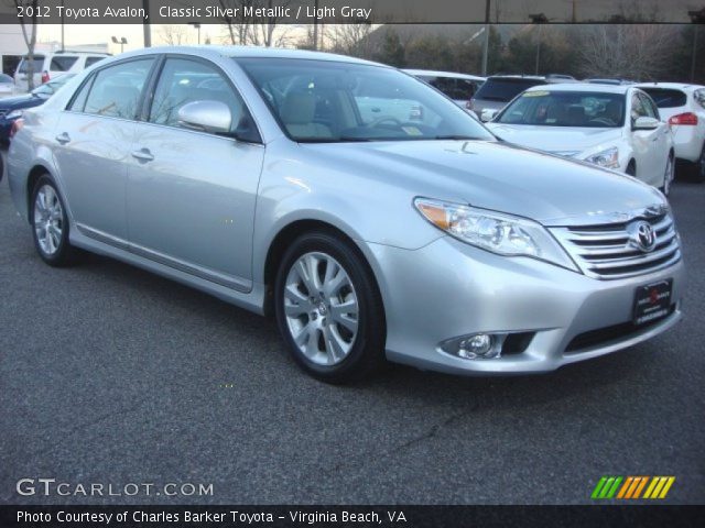 2012 Toyota Avalon  in Classic Silver Metallic