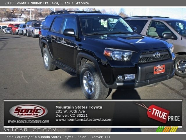 2010 Toyota 4Runner Trail 4x4 in Black