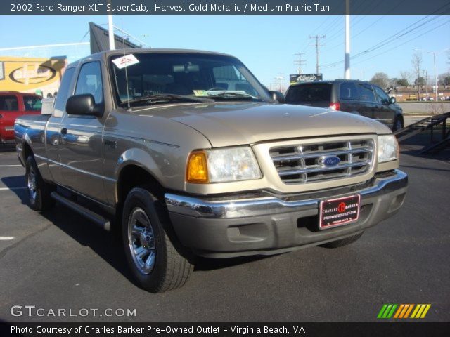 2002 Ford Ranger XLT SuperCab in Harvest Gold Metallic