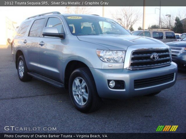 2012 Toyota Sequoia SR5 in Silver Sky Metallic