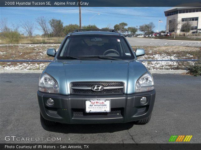 2008 Hyundai Tucson SE in Alpine Frost