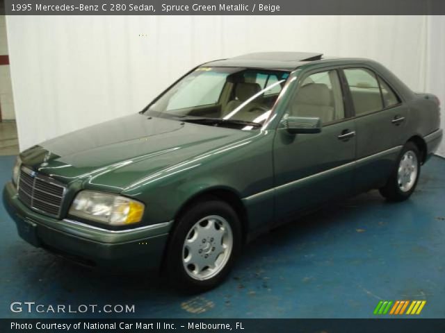 1995 Mercedes-Benz C 280 Sedan in Spruce Green Metallic