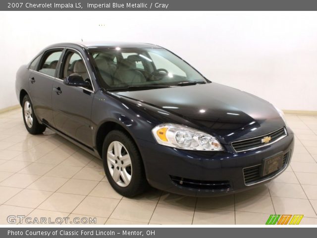 2007 Chevrolet Impala LS in Imperial Blue Metallic