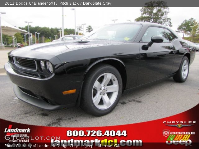2012 Dodge Challenger SXT in Pitch Black