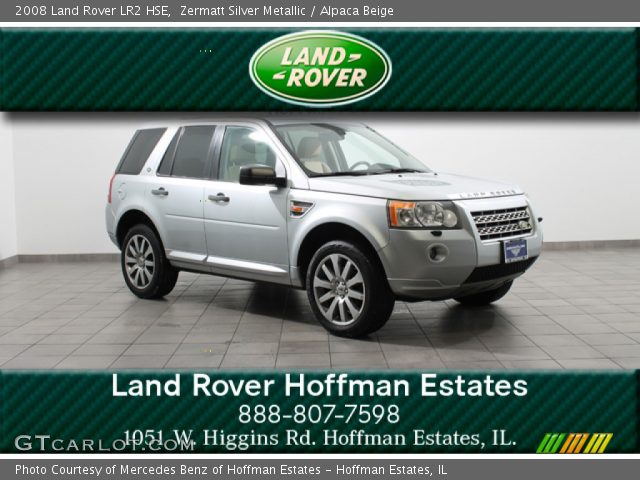2008 Land Rover LR2 HSE in Zermatt Silver Metallic