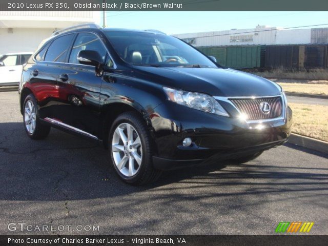 2010 Lexus RX 350 in Obsidian Black