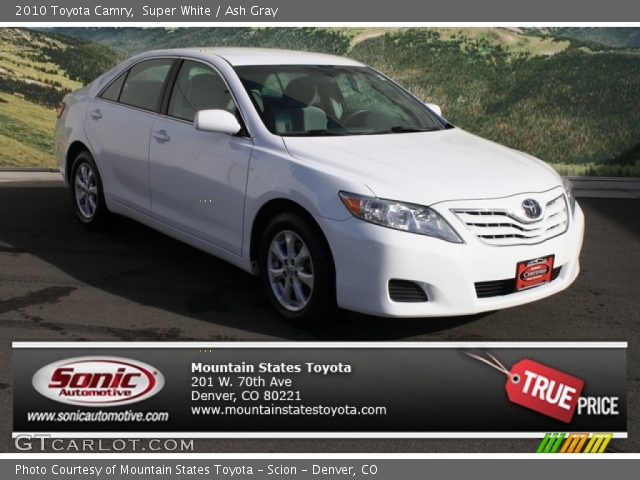 2010 Toyota Camry  in Super White