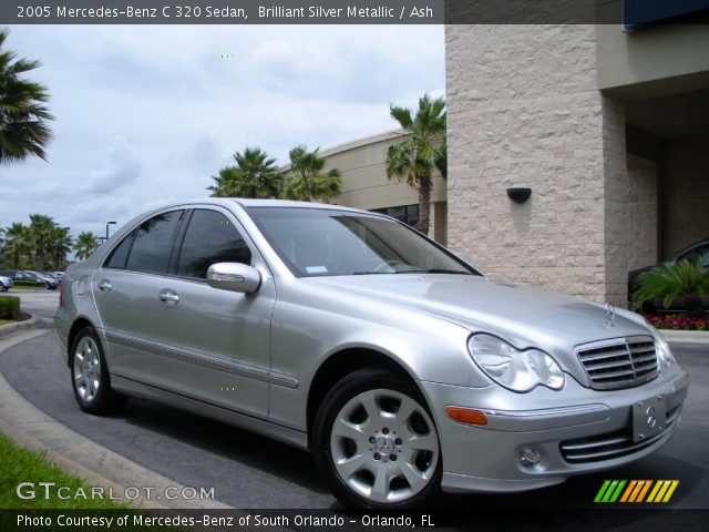 2005 Mercedes-Benz C 320 Sedan in Brilliant Silver Metallic