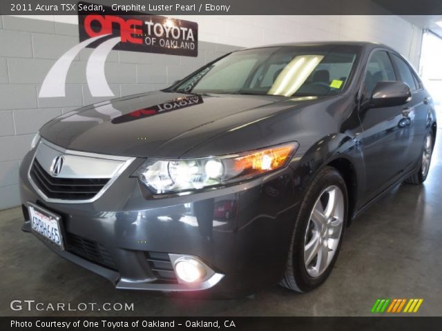 2011 Acura TSX Sedan in Graphite Luster Pearl