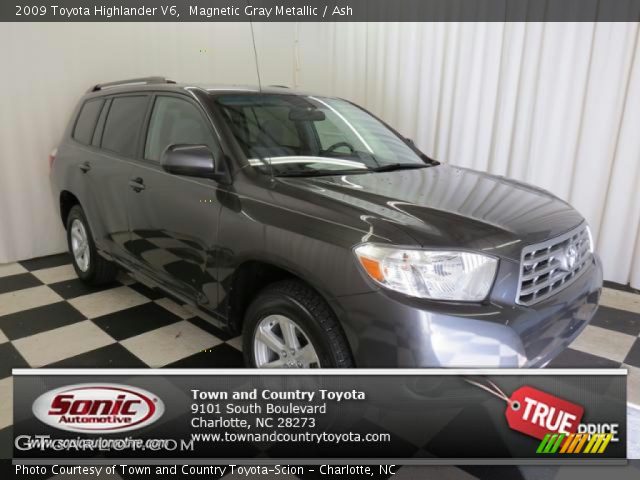 2009 Toyota Highlander V6 in Magnetic Gray Metallic