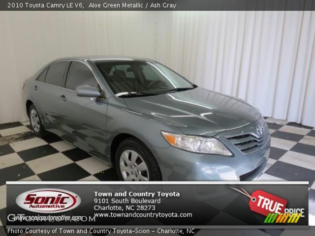 2010 Toyota Camry LE V6 in Aloe Green Metallic