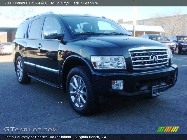 2010 Infiniti QX 56 4WD in Liquid Onyx Black