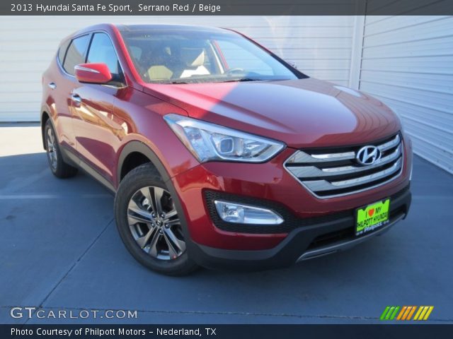 2013 Hyundai Santa Fe Sport in Serrano Red