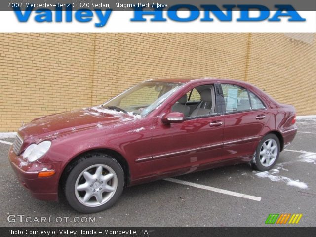 2002 Mercedes-Benz C 320 Sedan in Magma Red
