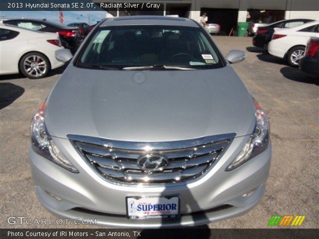 2013 Hyundai Sonata SE 2.0T in Radiant Silver