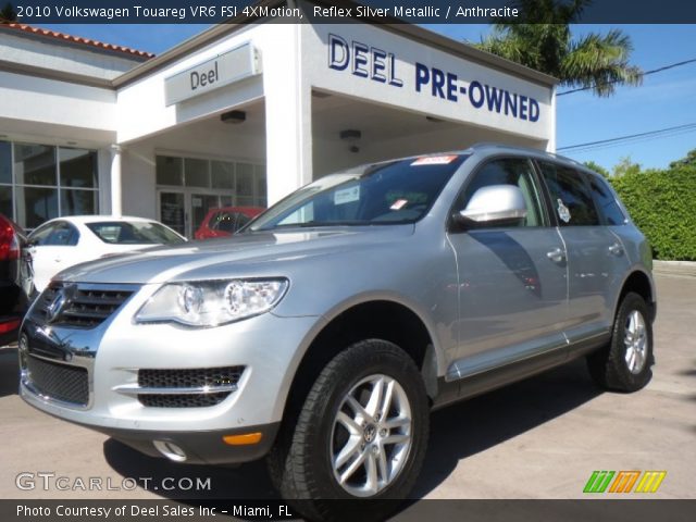 2010 Volkswagen Touareg VR6 FSI 4XMotion in Reflex Silver Metallic