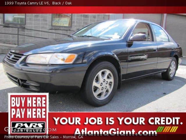 1999 Toyota Camry LE V6 in Black