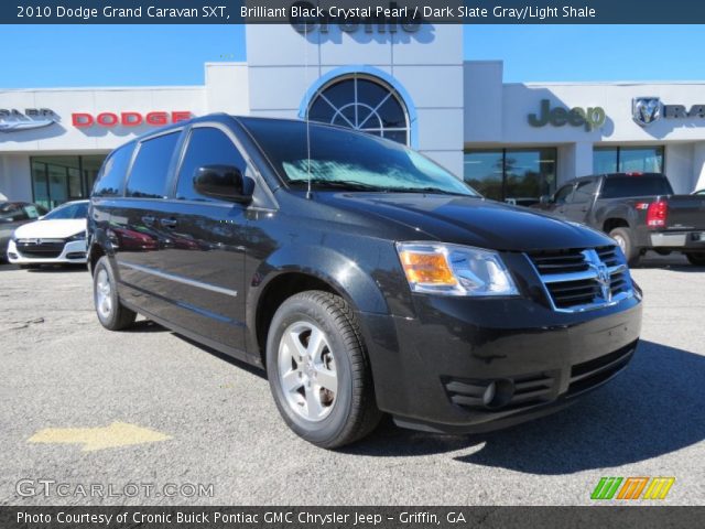 2010 Dodge Grand Caravan SXT in Brilliant Black Crystal Pearl