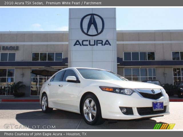 2010 Acura TSX Sedan in Premium White Pearl