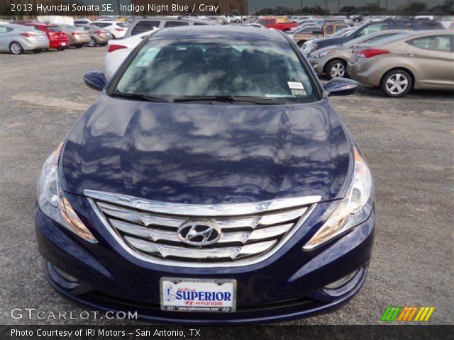 2013 Hyundai Sonata SE in Indigo Night Blue