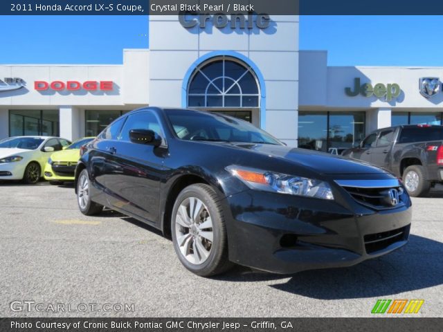2011 Honda Accord LX-S Coupe in Crystal Black Pearl