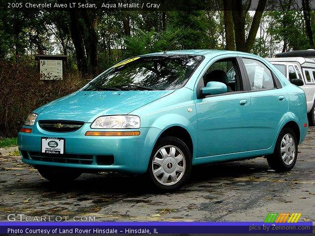 2005 Chevrolet Aveo LT Sedan in Aqua Metallic