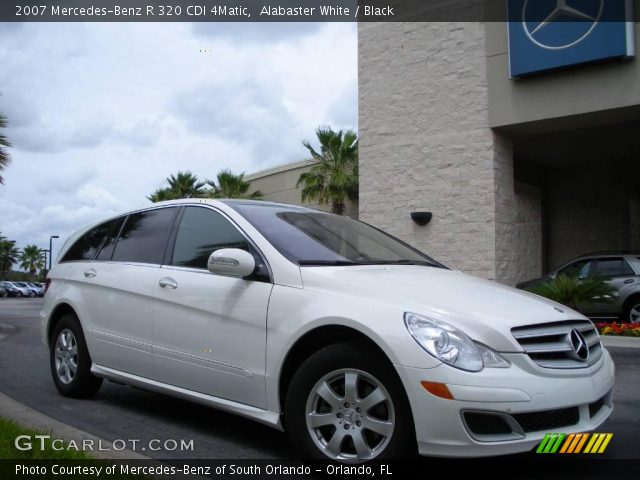 2007 Mercedes-Benz R 320 CDI 4Matic in Alabaster White