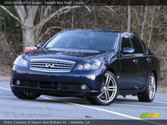 2006 Infiniti M 35 Sedan in Twilight Blue Pearl