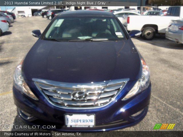 2013 Hyundai Sonata Limited 2.0T in Indigo Night Blue