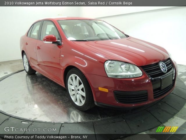 2010 Volkswagen Jetta Wolfsburg Edition Sedan in Salsa Red