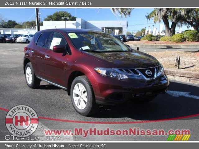 2013 Nissan Murano S in Midnight Garnet