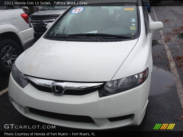 2011 Honda Civic LX Sedan in Taffeta White