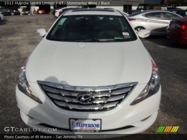 2013 Hyundai Sonata Limited 2.0T in Shimmering White