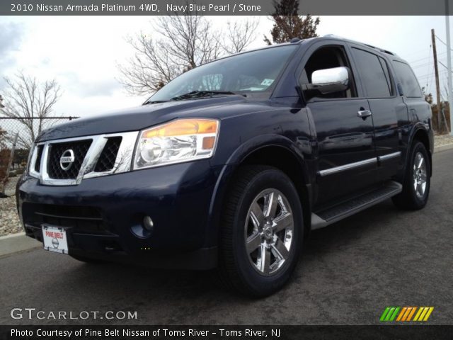 2010 Nissan Armada Platinum 4WD in Navy Blue Pearl