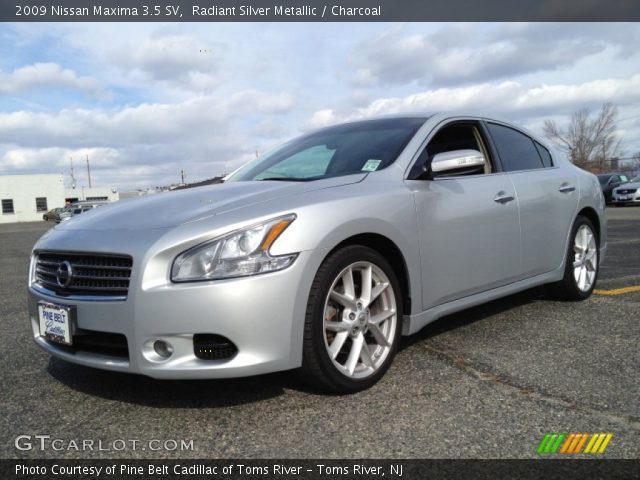 2009 Nissan maxima silver #9