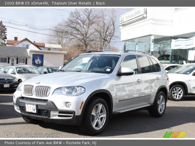 2009 BMW X5 xDrive48i in Titanium Silver Metallic
