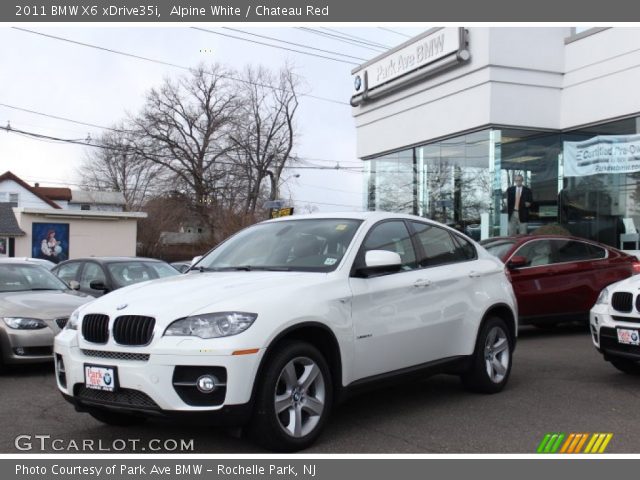 2011 BMW X6 xDrive35i in Alpine White
