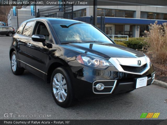 2010 Acura RDX SH-AWD in Crystal Black Pearl