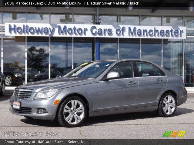 2008 Mercedes-Benz C 300 4Matic Luxury in Palladium Silver Metallic