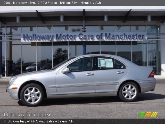 2001 Mercedes-Benz C 320 Sedan in Brilliant Silver Metallic