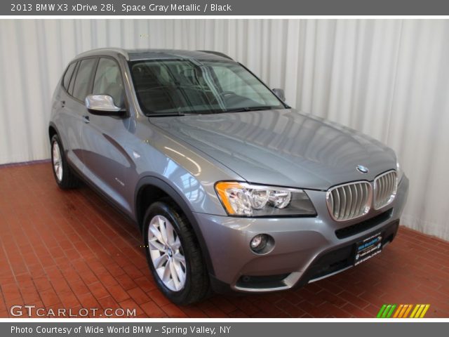 2013 BMW X3 xDrive 28i in Space Gray Metallic