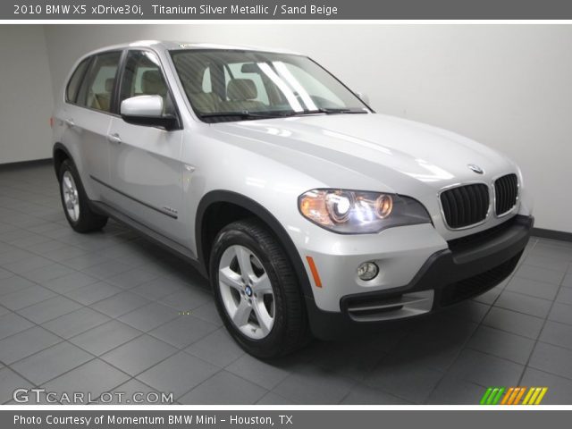 2010 BMW X5 xDrive30i in Titanium Silver Metallic