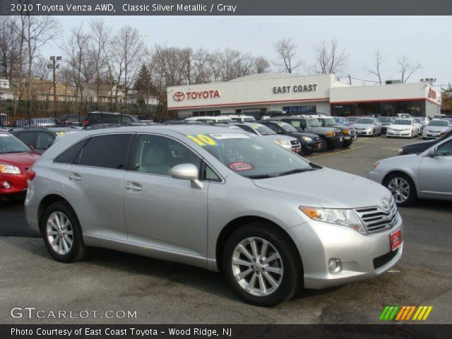 2010 Toyota Venza AWD in Classic Silver Metallic