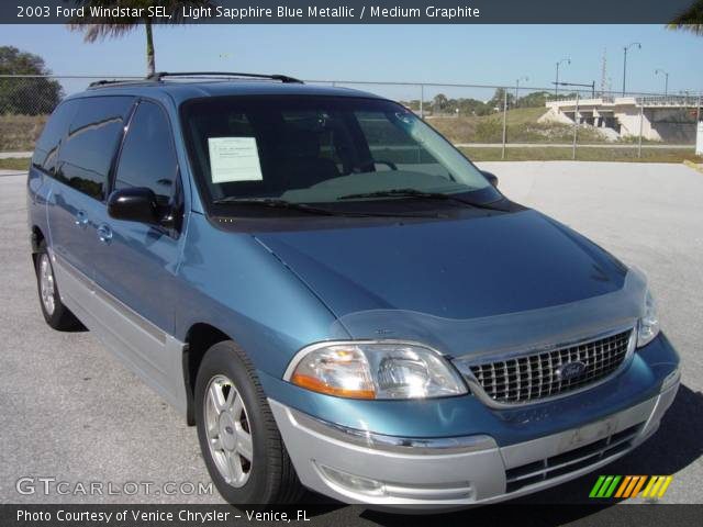 2003 Ford Windstar SEL in Light Sapphire Blue Metallic