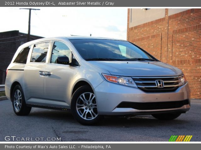 2012 Honda Odyssey EX-L in Alabaster Silver Metallic