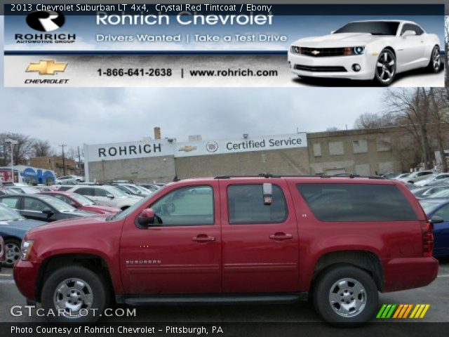 2013 Chevrolet Suburban LT 4x4 in Crystal Red Tintcoat