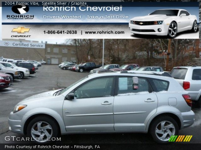 2004 Pontiac Vibe  in Satellite Silver